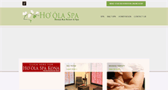 Desktop Screenshot of hoolaspamaui.com
